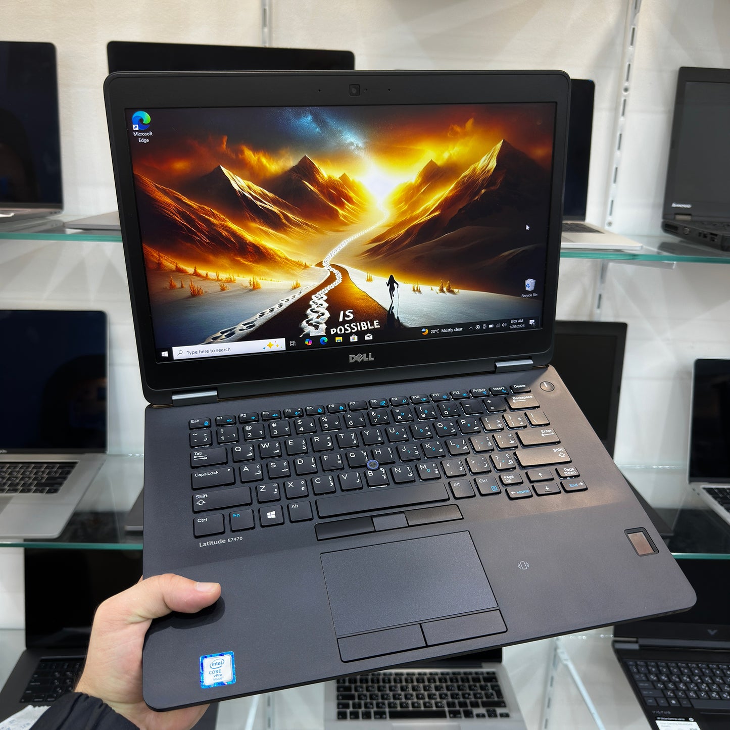 Dell Latitude 7470 14-inch (Core i7 6th Gen, 8GB RAM, 256GB SSD) – Used Excellent