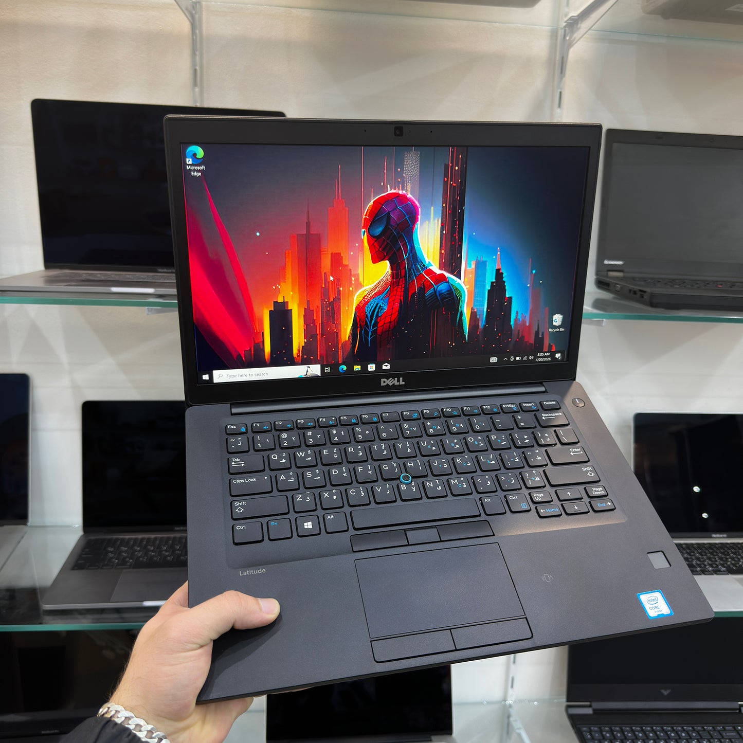 Dell Latitude 7480 14-inch (Core i7 6th Gen, 8GB RAM, 256GB SSD) – Used Excellent