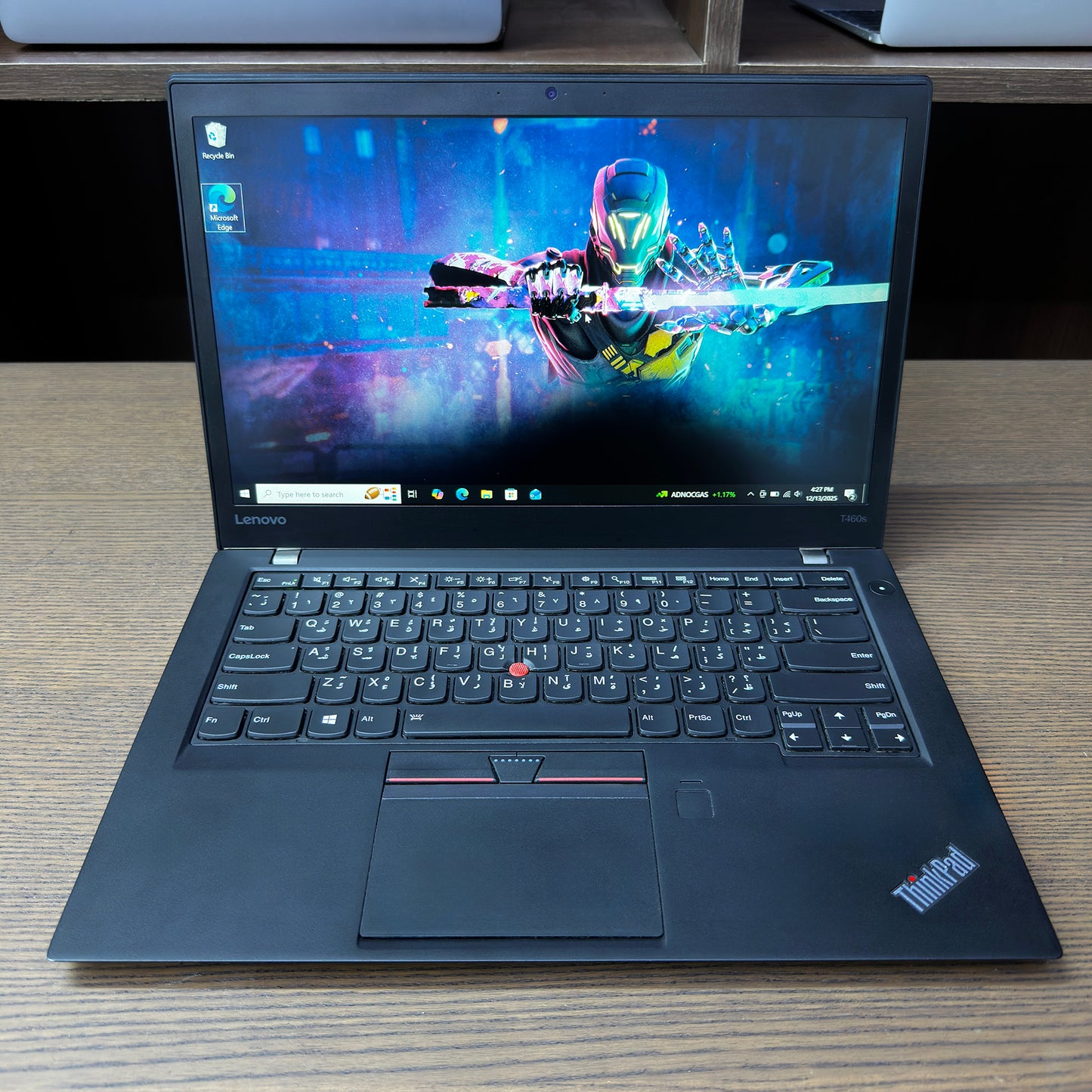 Lenovo ThinkPad T460s 14-inch (Core i5 6th Gen, 8GB RAM, 256GB SSD) – Used Excellent