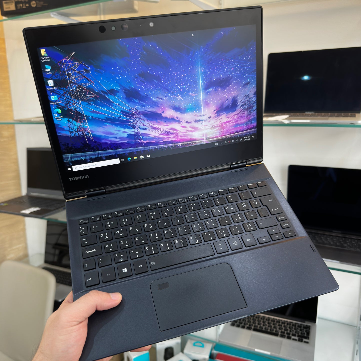 Toshiba Dynabook Touch 360 X20W-E11V 14-inch (Core i5 8th Gen, 8GB RAM, 256GB SSD) – Used Excellent