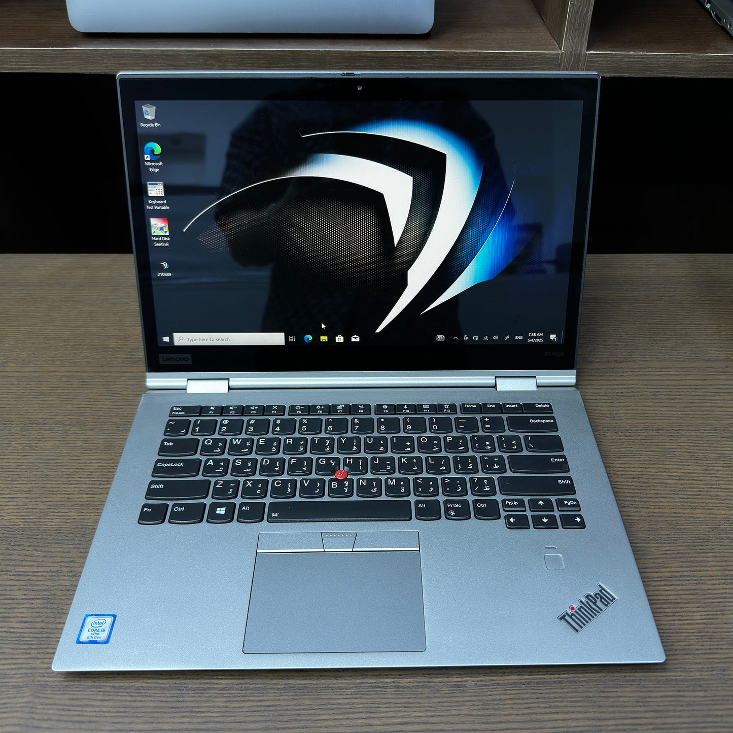 Lenovo ThinkPad X1 Yoga 14-inch (Core i5 8th Gen, 8GB RAM, 256GB SSD, Silver) – Used Excellent